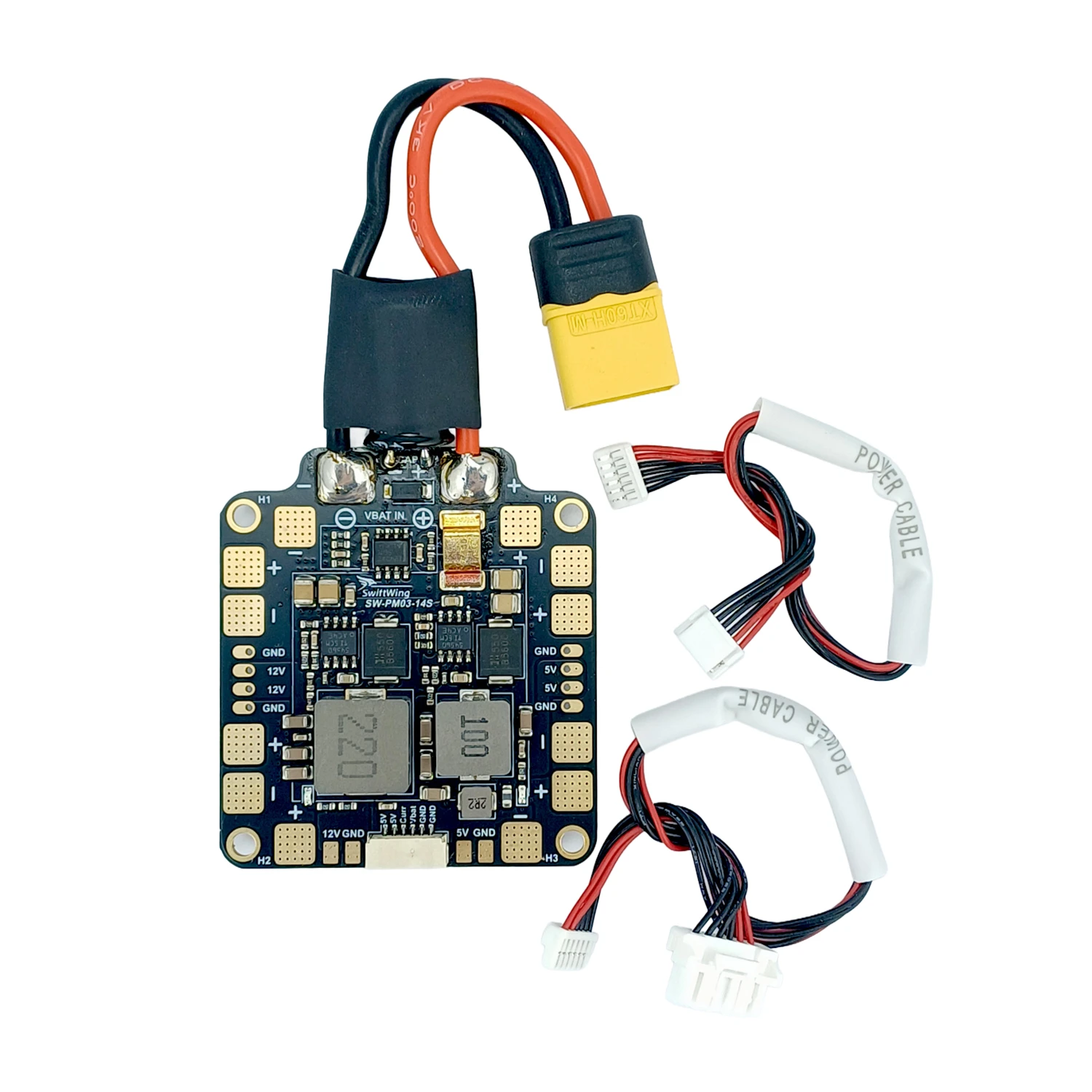 SwiftWing PM03-14S Power Module & PDB (3S-14S, 120A) - Image 2