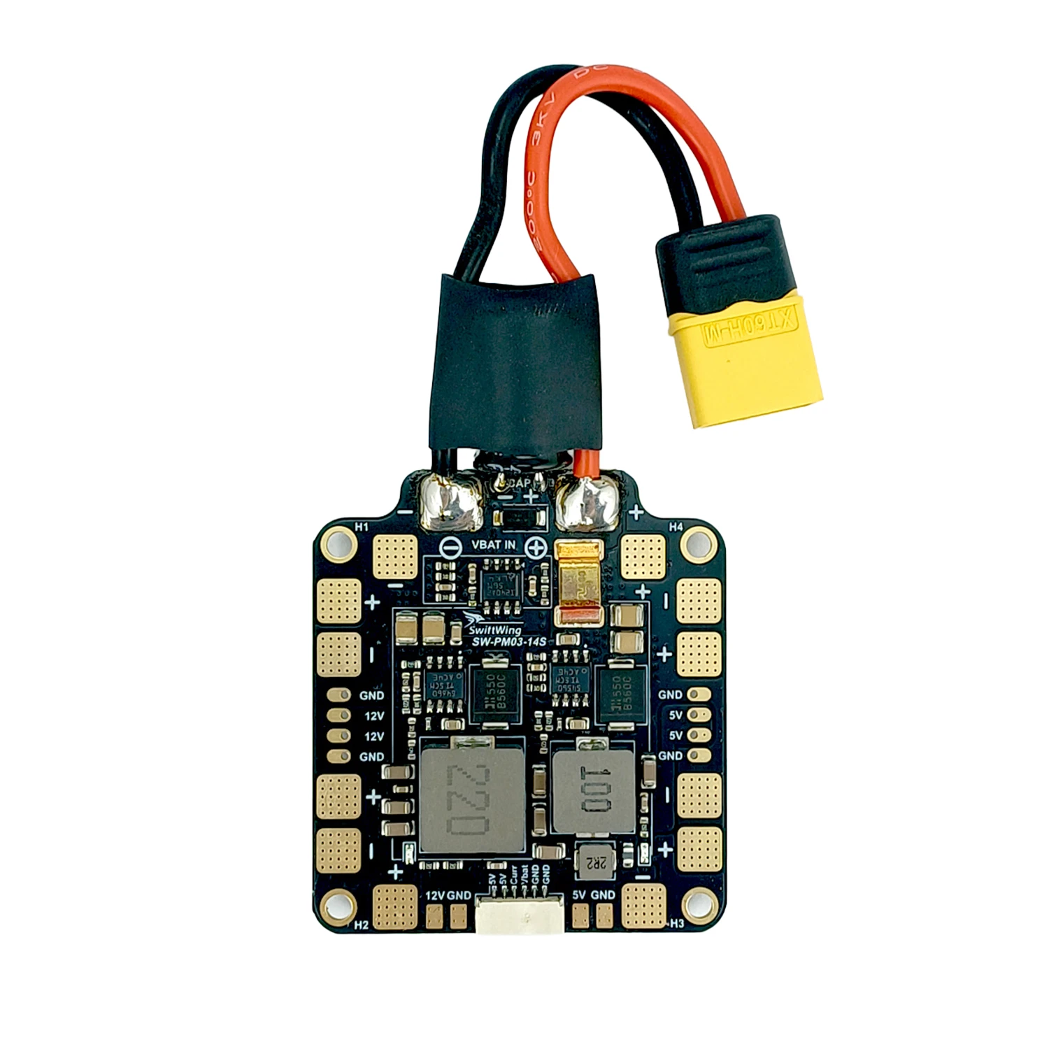 SwiftWing PM03-14S Power Module & PDB (3S-14S, 120A) - Image 4