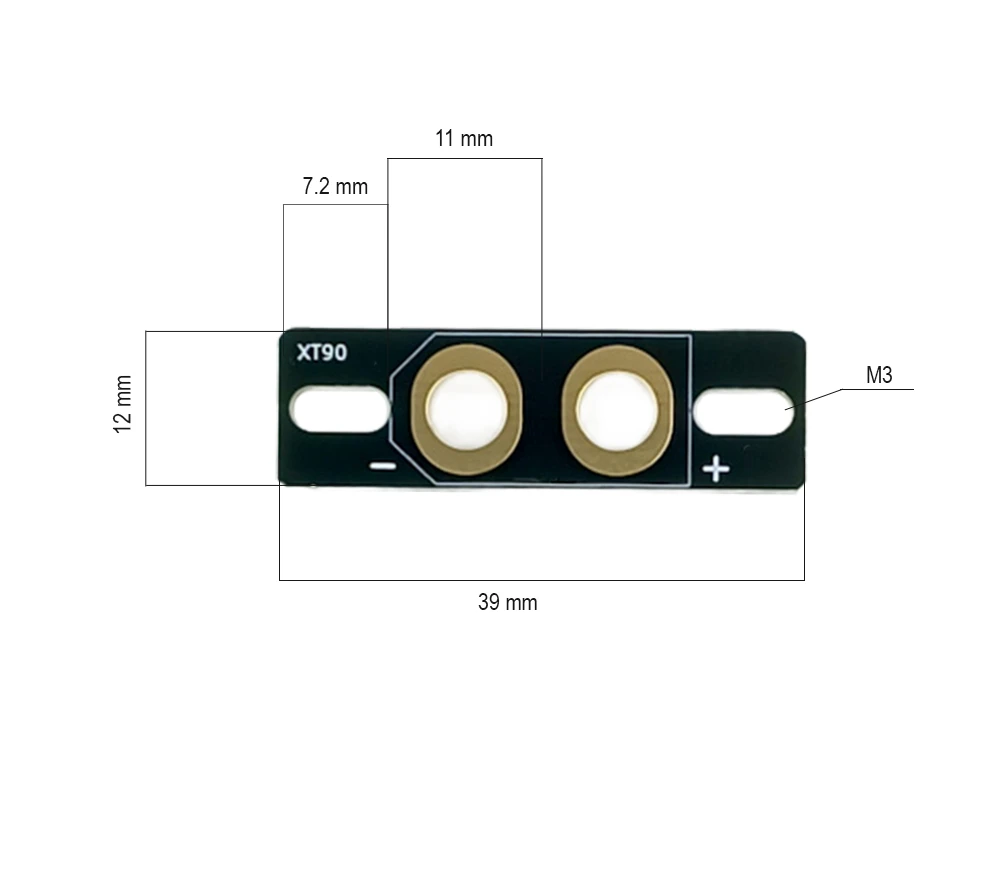 SwiftWing XT90 PCB Mount Welding Board - Image 2