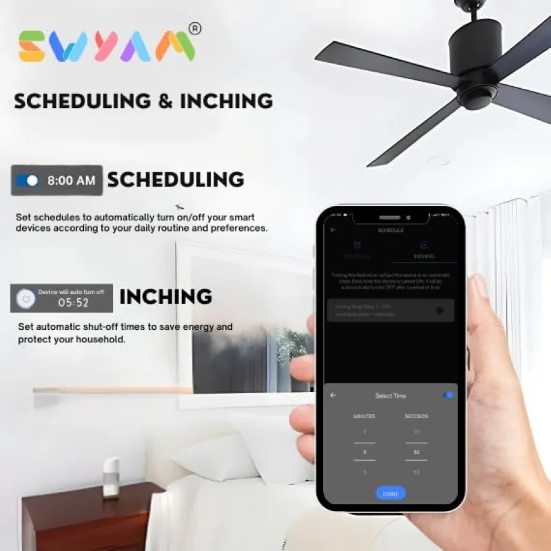 SWYAM Smart Wi-Fi Valve Controller for 0.25/0.5/0.75/1 Inch Ball Valves - Image 3