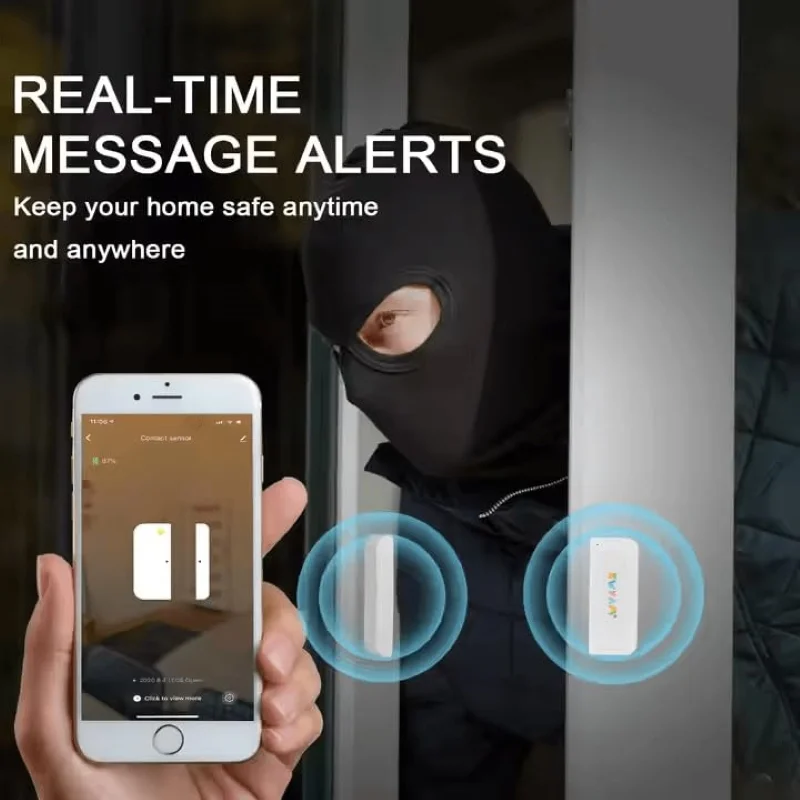 SWYAM Smart WiFi Door Window Sensor w/ Smart Life App - Image 7