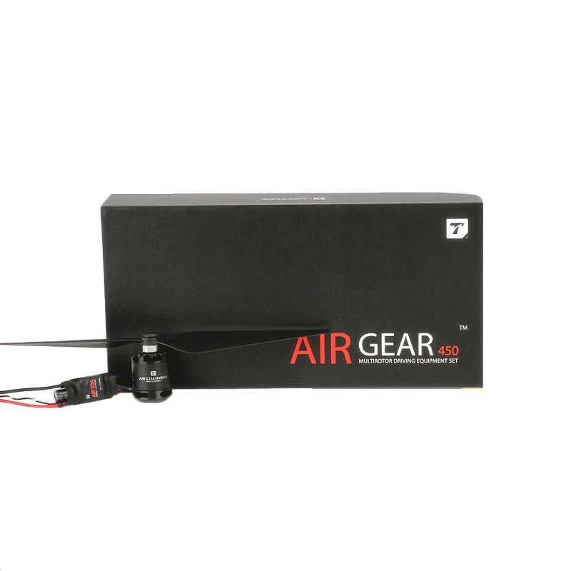 T-Motor Air Gear 450 Combo - AIR2216II/920KV Motors, AIR 20A V2.0 ESCs, T1045II Propellers - Image 7