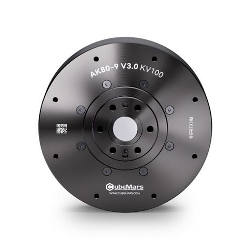 T-Motor CubeMars Ak80-9 V3.0 100KV Brushless DC Actuator Robot Joint Motor - Image 2