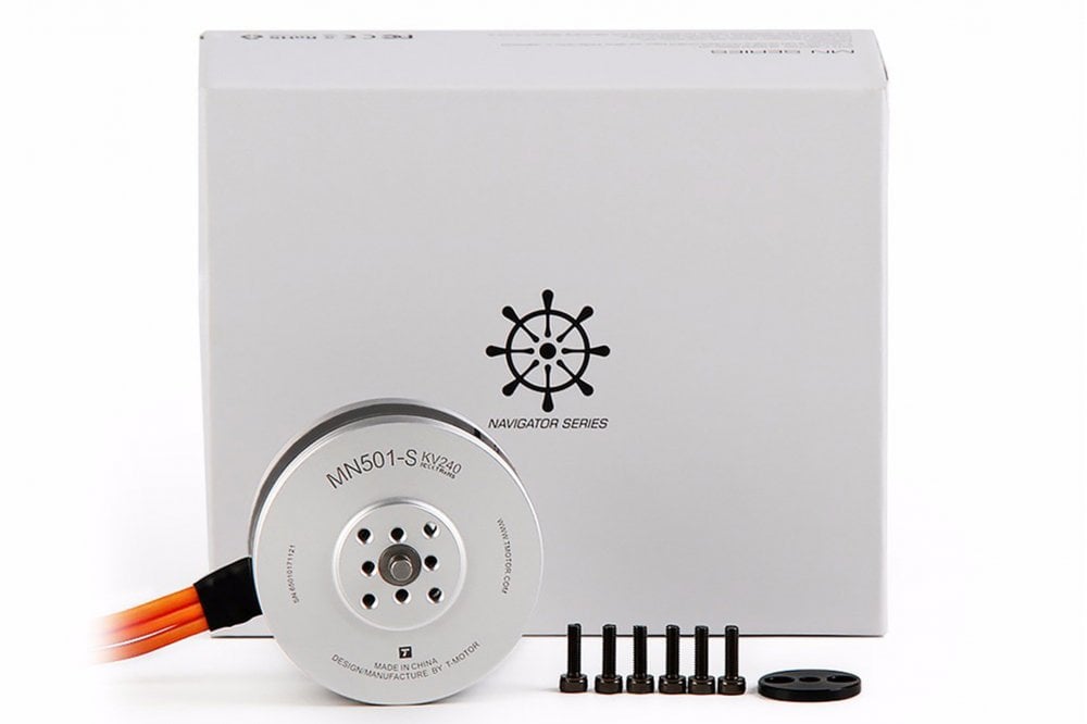 T-Motor Navigator Waterproof MN501-S 300KV - 6-8S Heavy-Lift Drone Motor - Image 4