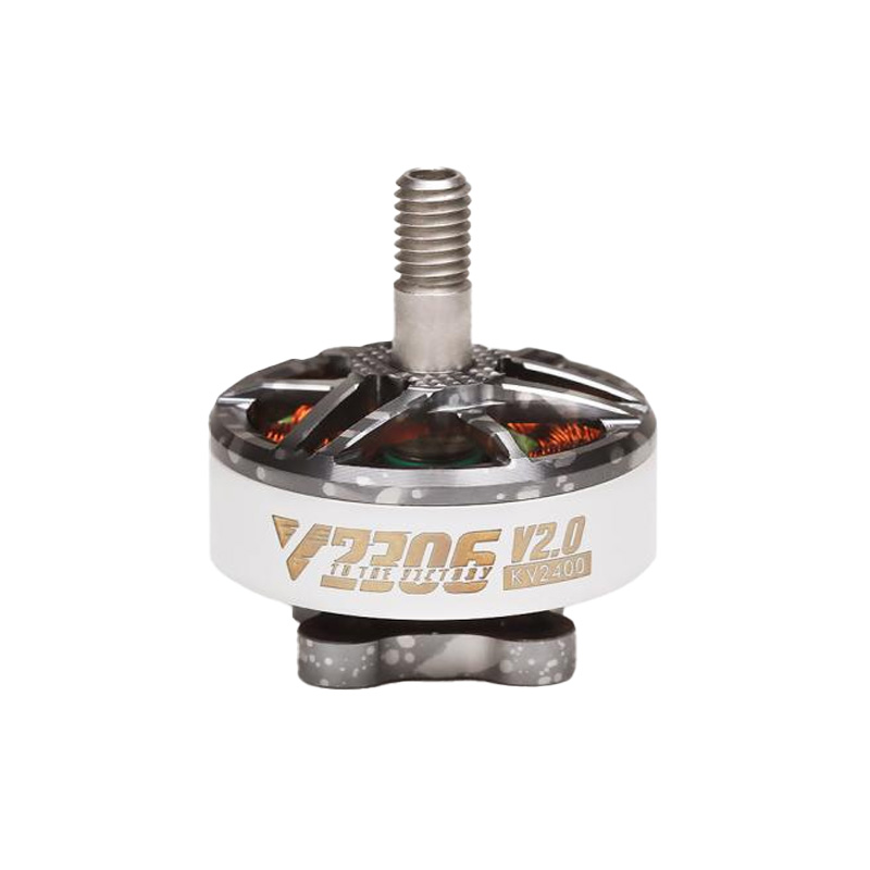 T-Motor Velox V2306 V2.0 5" Freestyle FPV Racing Drone Motor 4-6S 2400KV - Camo Silver