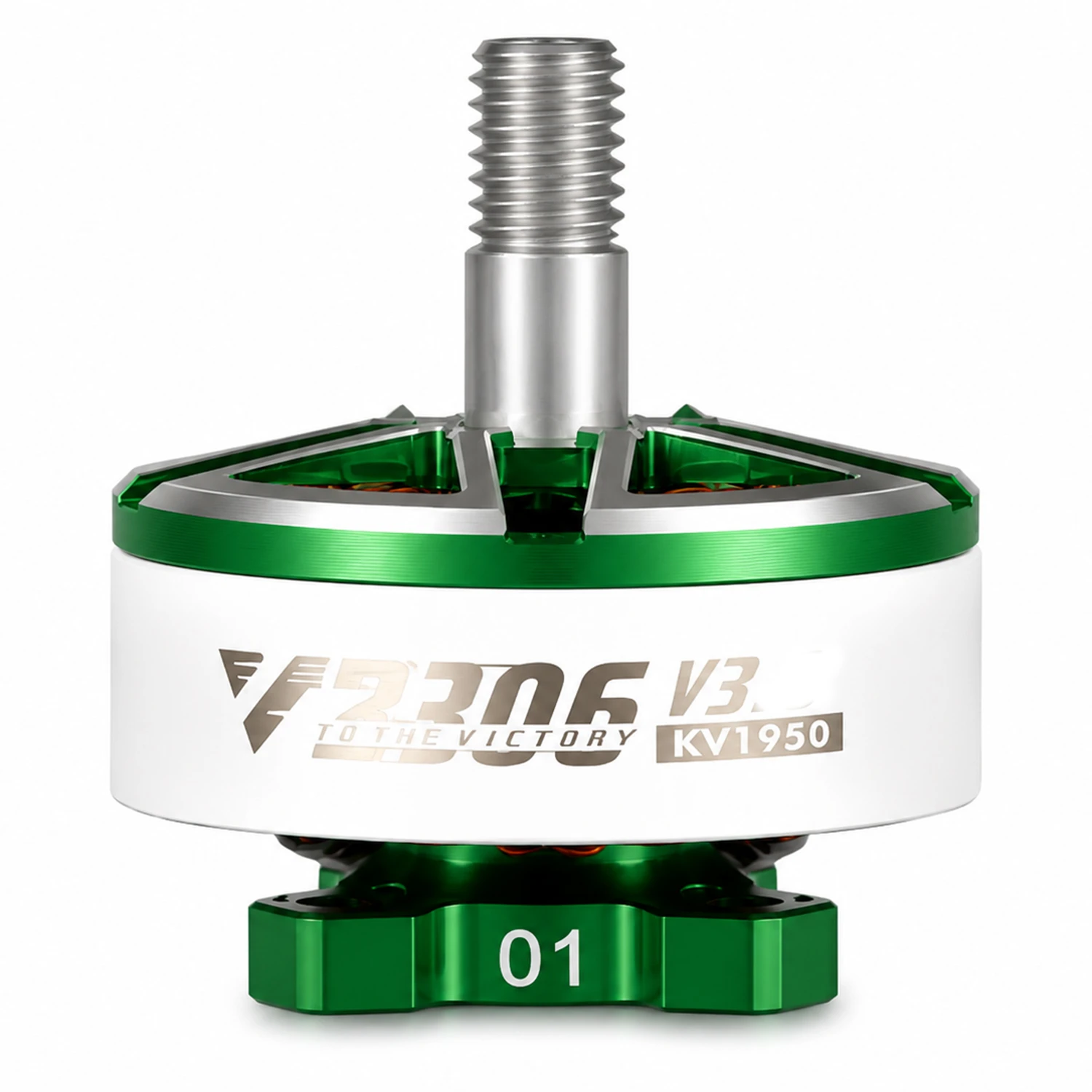 T-Motor Velox V2306 V3.0 1950KV Brushless Motor 4-6S - Green+White