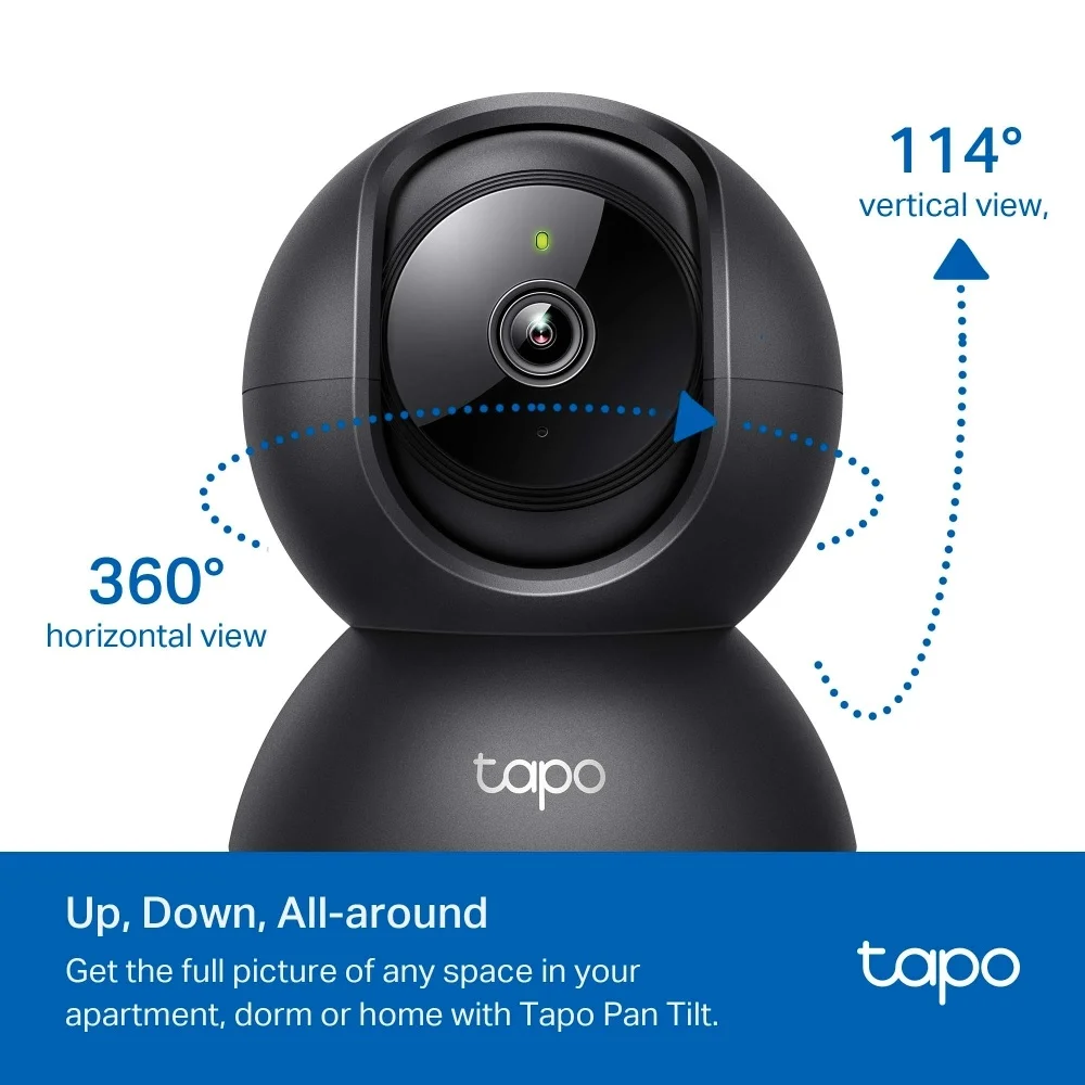 Tapo C201 2MP 1080p Pan/Tilt Wi-Fi Security Camera - Image 3