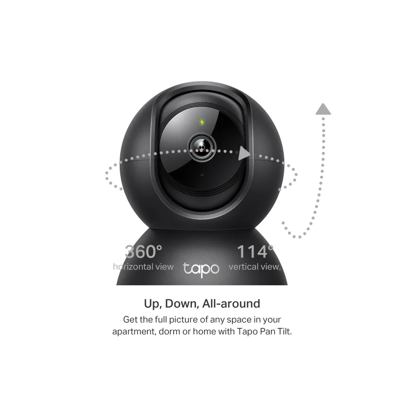 Tapo TP-Link C211 2K 3MP Pan/Tilt Indoor Wireless Security Camera - Image 3