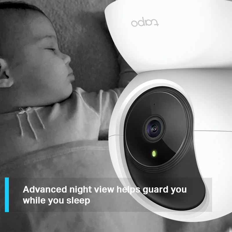 Tapo TP-Link TC70 Pan/Tilt Home Security Wi-Fi Camera - Image 3