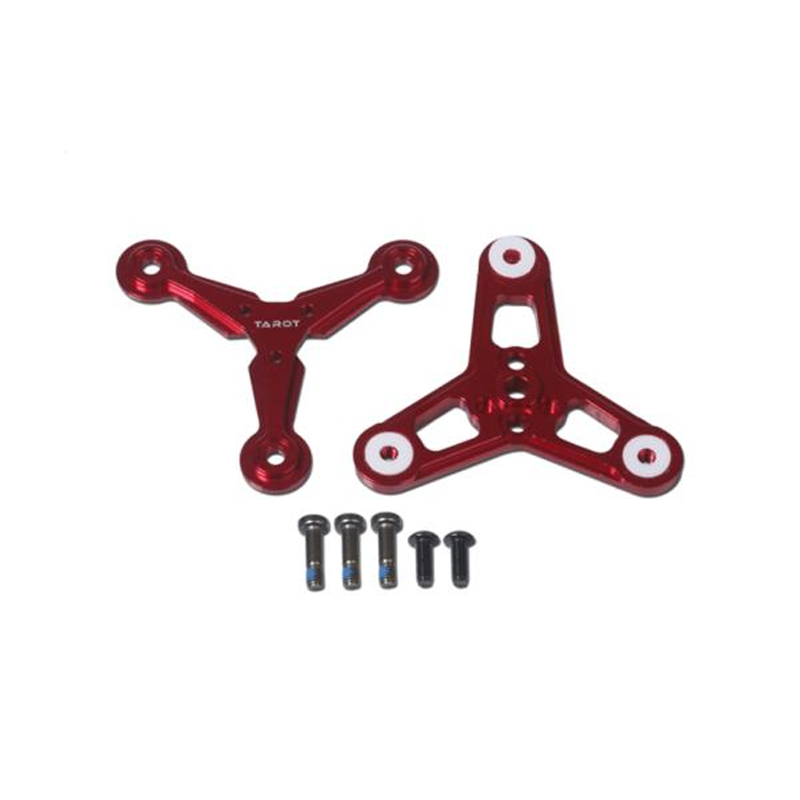 Tarot TL100B17 3-Leaf Foldable Prop Holder (Red)