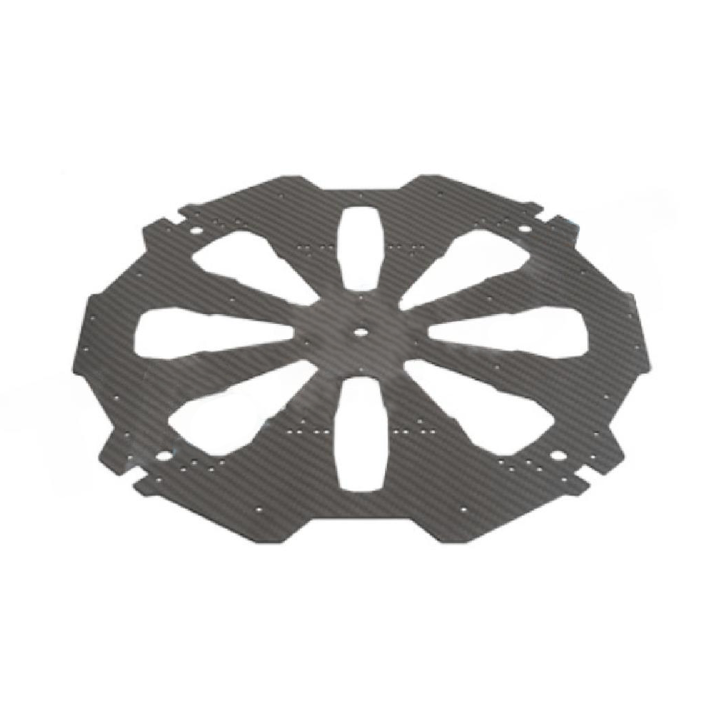 Tarot X4 CF Upper Plate TL4X006 - Carbon Fiber Frame Part