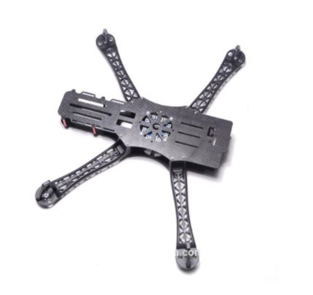 TBS 500 Carbon Fiber 500mm Wheelbase Drone Frame Kit - Image 3