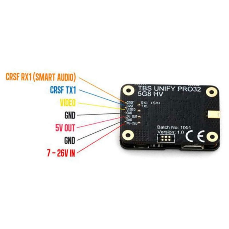 TBS Unify Pro32 HV (MMVTXCX) Video Transmitter - Image 4
