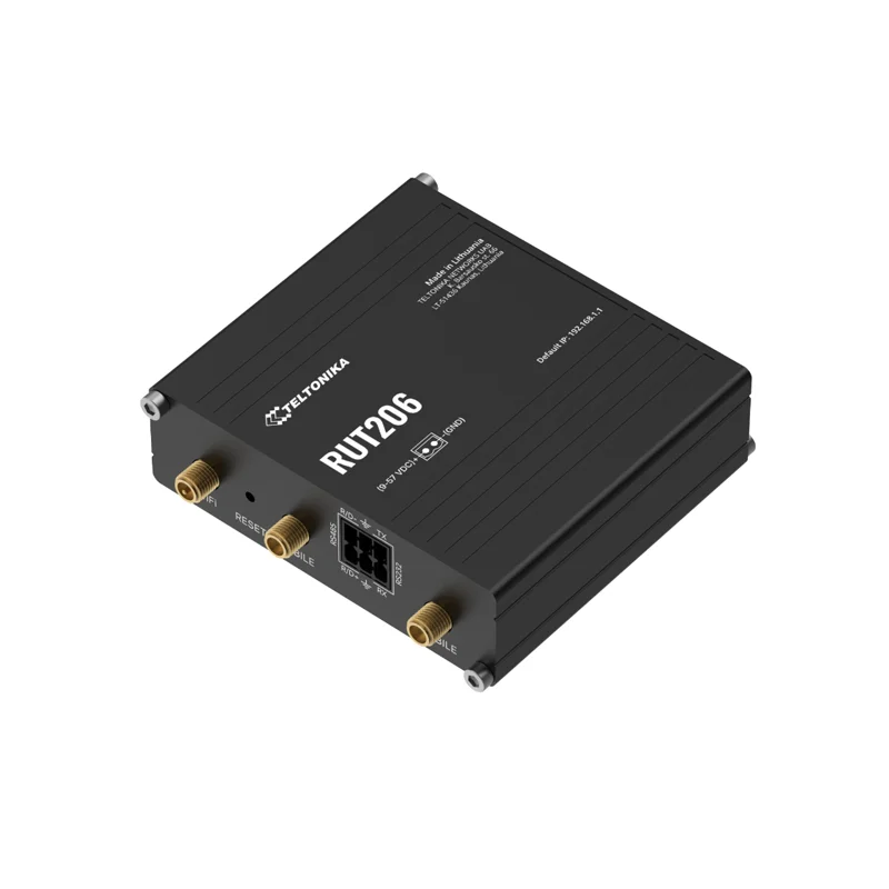 Teltonika RUT206 Industrial 4G Router w/ Dual SIM, RS232/RS485 - Image 3