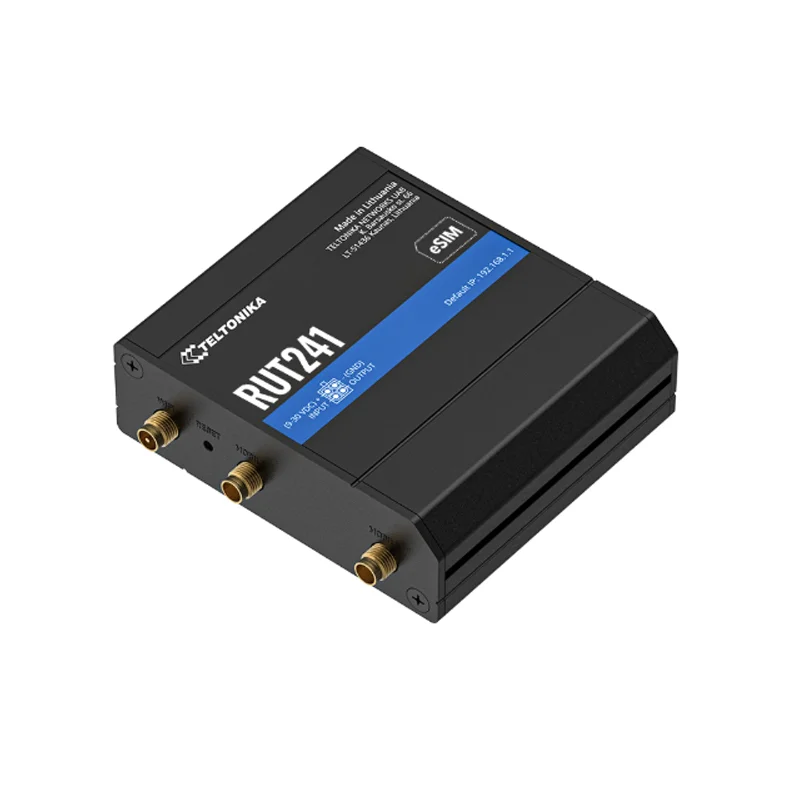 Teltonika RUT241 Industrial 4G eSIM Router w/ Dual SIM - Image 2