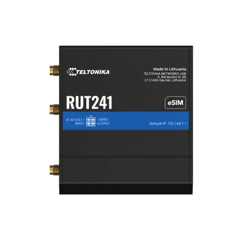 Teltonika RUT241 Industrial 4G eSIM Router w/ Dual SIM - Image 3