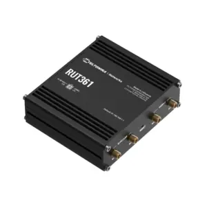 Teltonika RUT361 Industrial Cellular Router w/ 4G LTE Cat 6 & Dual ETH