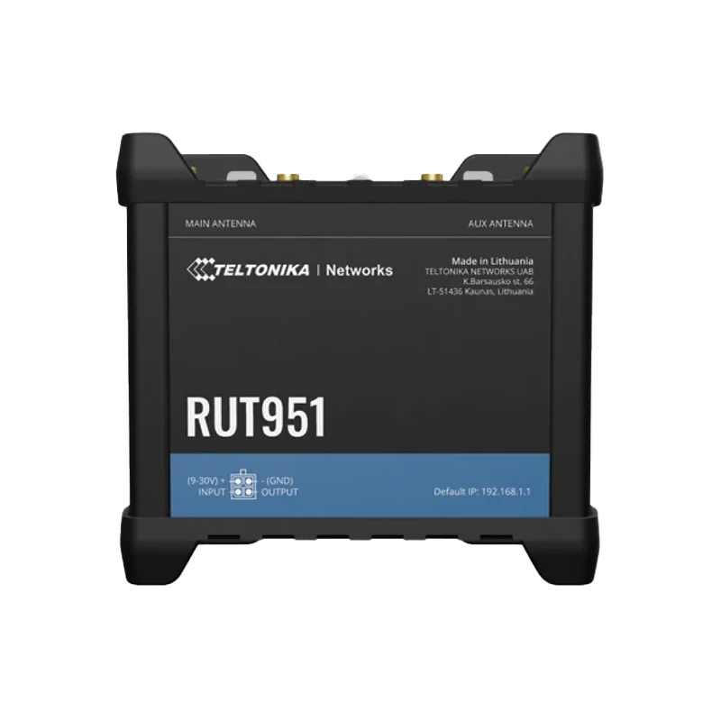 Teltonika RUT951-LTE Industrial Cellular Router w/ PoE & PSU - Image 2