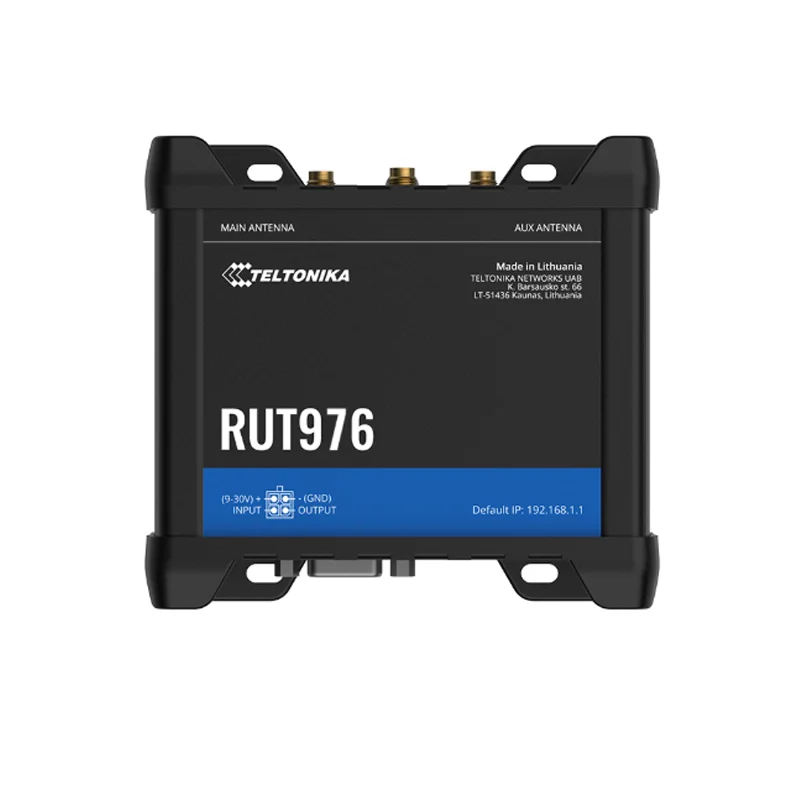 Teltonika RUT976 RedCap 5G Router w/ Dual SIM, eSIM, 4x ETH - Image 4
