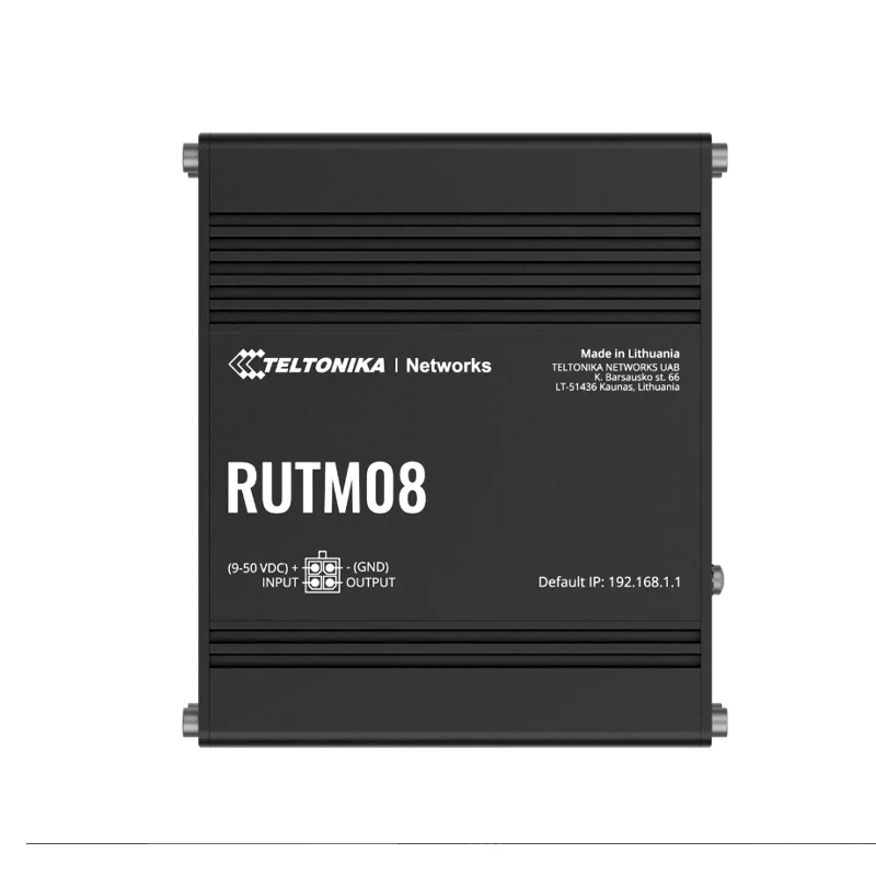 Teltonika RUTM08 Industrial Wired Router, 4-Port Ethernet - Image 5