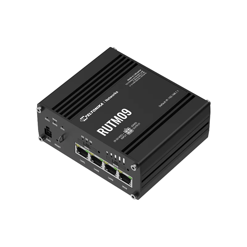 Teltonika RUTM09 Industrial 4G LTE Cat 6 Dual SIM Router - Image 4
