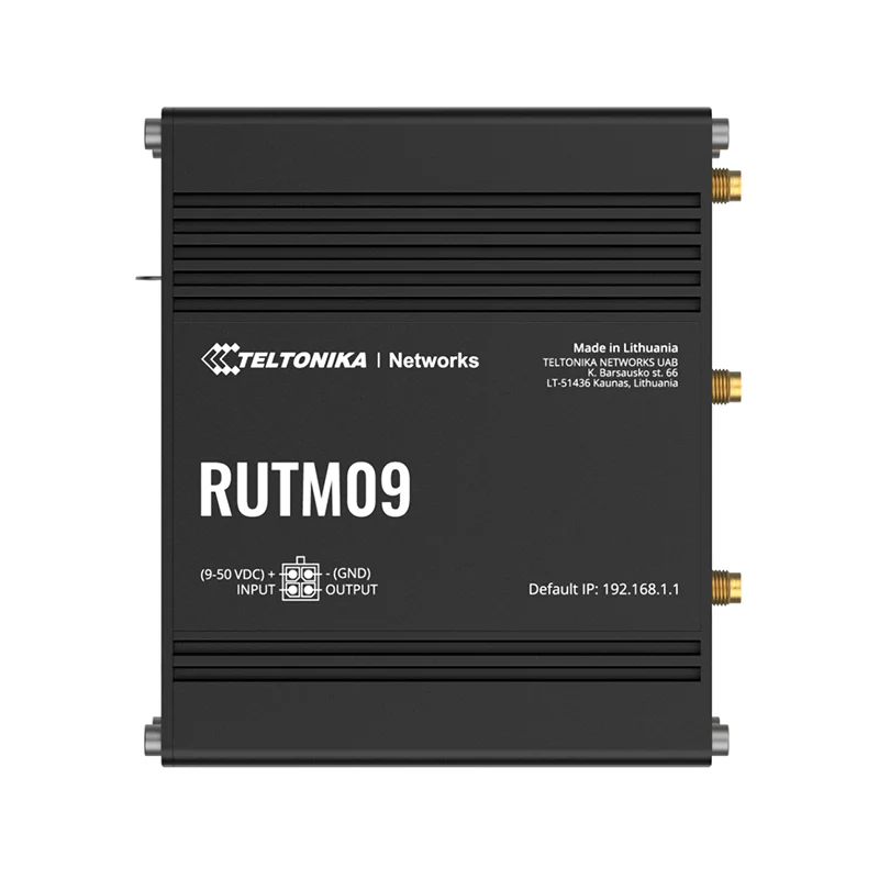 Teltonika RUTM09 Industrial 4G LTE Cat 6 Dual SIM Router - Image 5