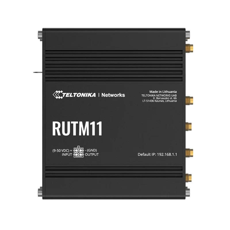 Teltonika RUTM11 Industrial LTE Router w/ Dual SIM, Wi-Fi 5, Gigabit ETH - Image 3
