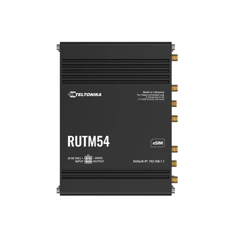 Teltonika RUTM54 Industrial 5G Router w/ Telit Modem - Image 2