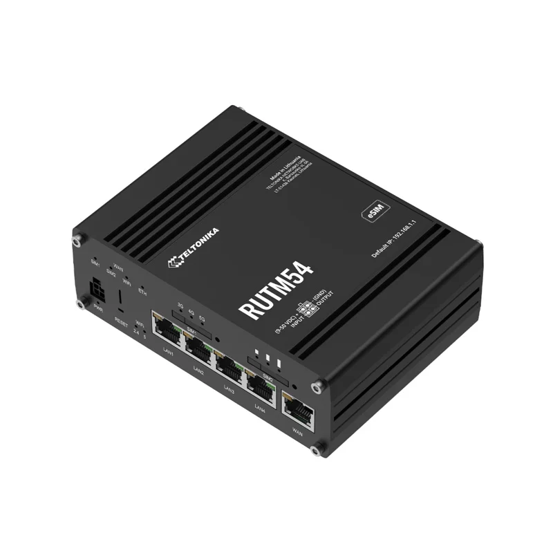 Teltonika RUTM54 Industrial 5G Router w/ Telit Modem - Image 3
