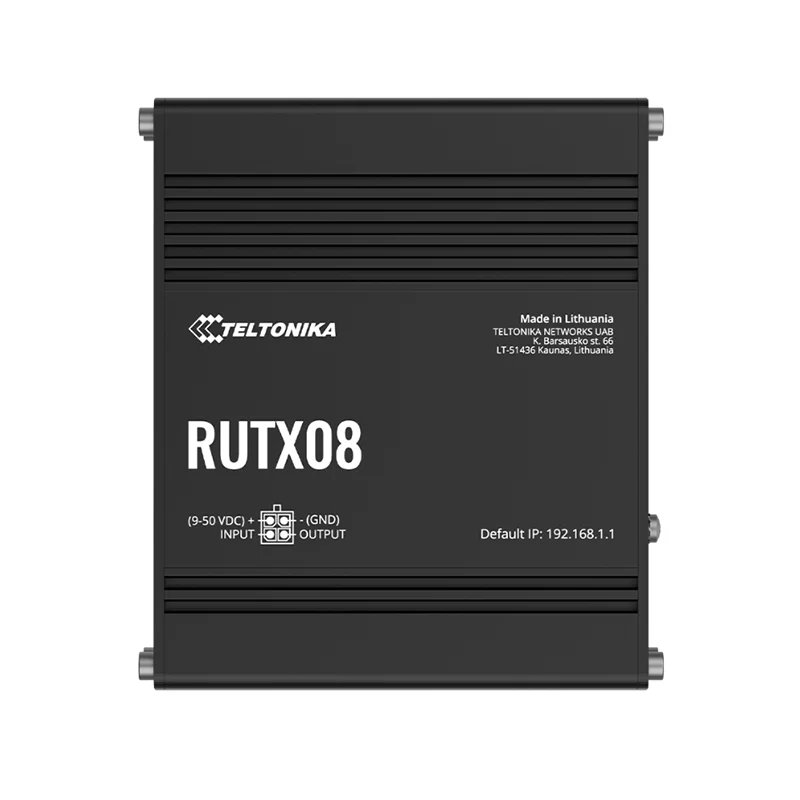 Teltonika RUTX08 Industrial Gigabit Ethernet Router - Image 4