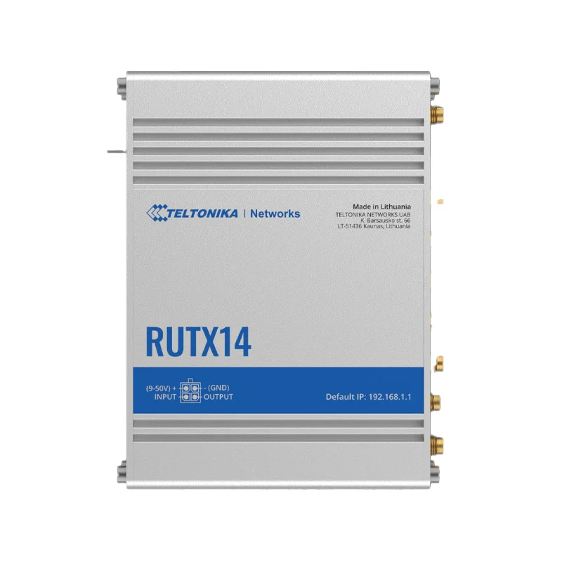 Teltonika RUTX14 4G LTE CAT12 Industrial Cellular Router - Image 2
