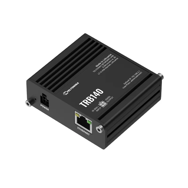 Teltonika TRB140 Industrial Ethernet Gateway w/ 4G LTE Cat 4 & Gigabit ETH - Image 3