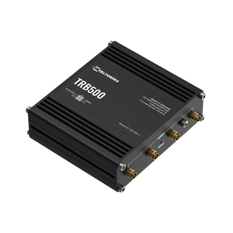 Teltonika TRB500 Industrial 5G Gateway w/ DIN Mount