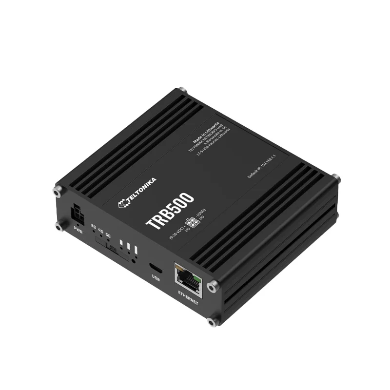 Teltonika TRB500 Industrial 5G Gateway w/ DIN Mount - Image 2