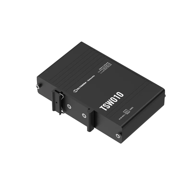 Teltonika TSW010 DIN Rail Ethernet Switch 5x100 Mbps - Image 2