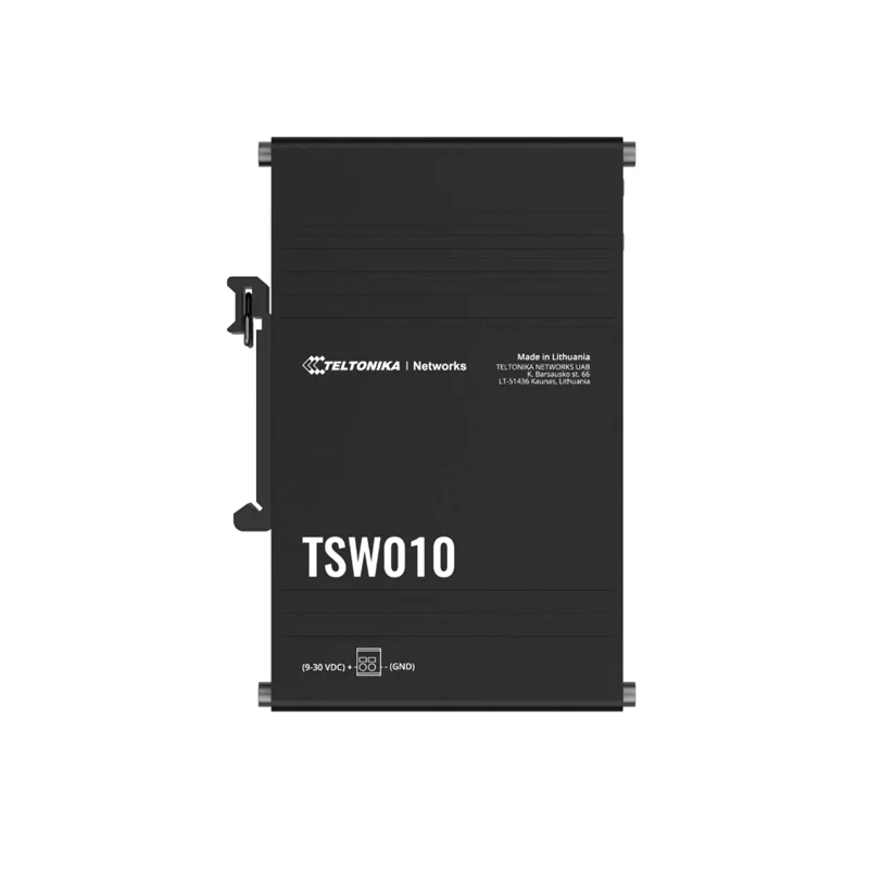 Teltonika TSW010 DIN Rail Ethernet Switch 5x100 Mbps - Image 5