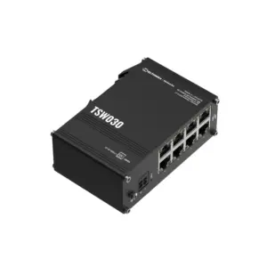 Teltonika TSW030 8-Port Industrial Ethernet Switch 8x100 Mbps