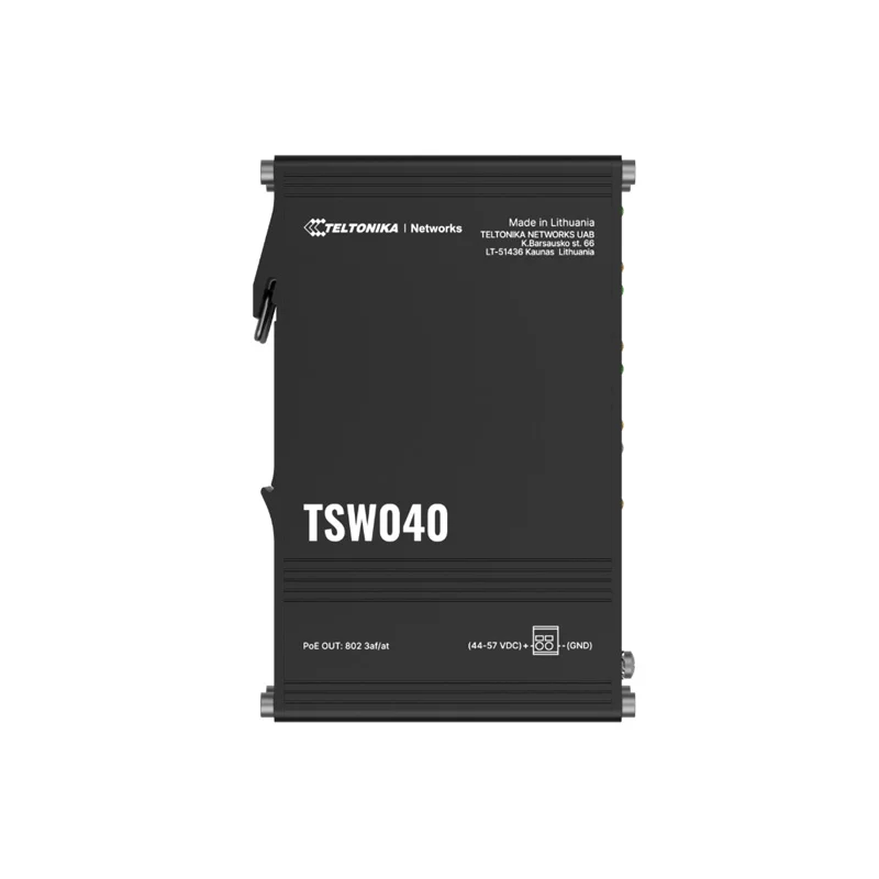 Teltonika TSW040 8-Port Industrial PoE+ Switch - Image 2