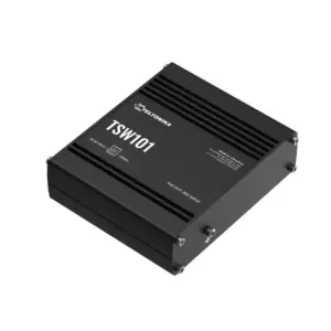 Teltonika TSW101 Industrial 5-Port Gigabit PoE+ Switch
