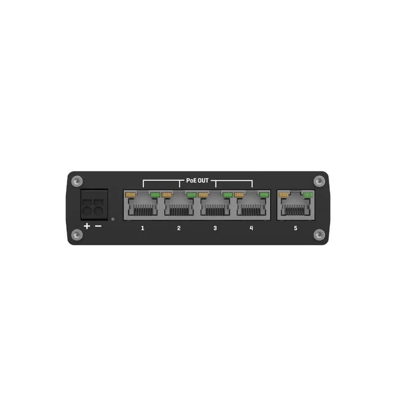 Teltonika TSW101 Industrial 5-Port Gigabit PoE+ Switch - Image 4