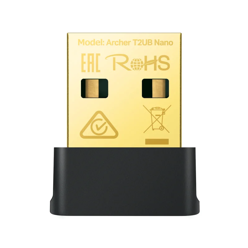 TP-Link Archer T2Ub Nano AC600 USB 2.0 Wi-Fi Bluetooth 4.2 Adapter