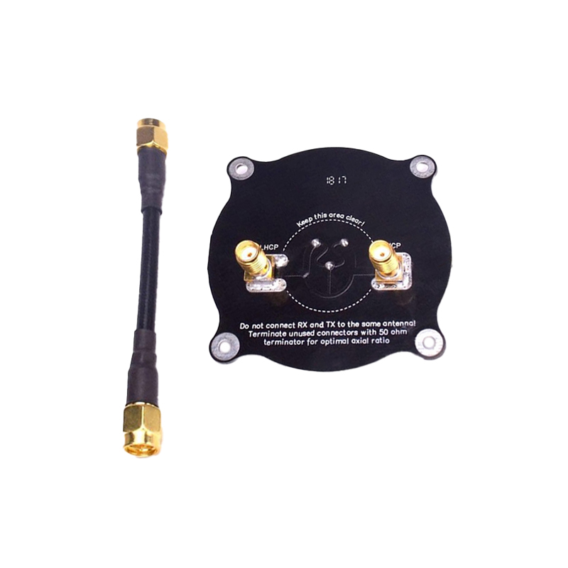 Triple Feed Patch 5.8GHz Antenna RP SMA