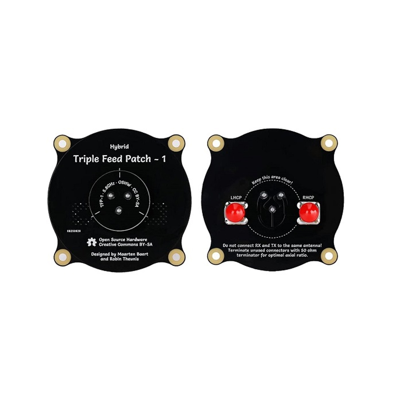 Triple Feed Patch 5.8GHz Antenna SMA