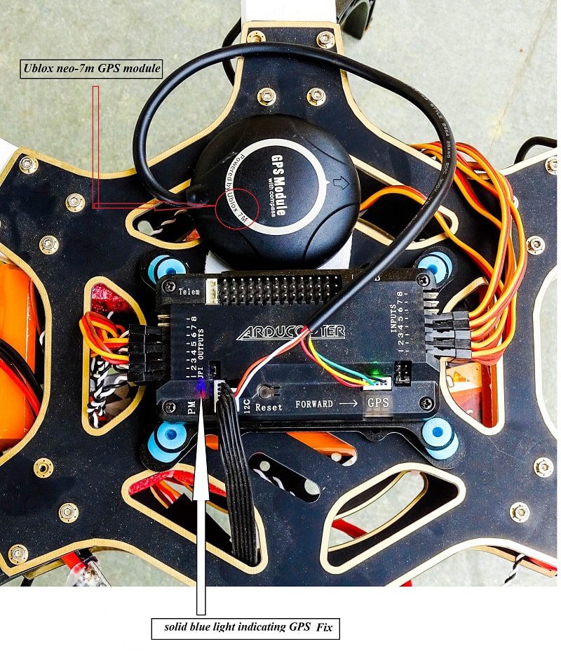 u-blox NEO 7M GPS Module w/ Compass for APM & Pixhawk - Image 3