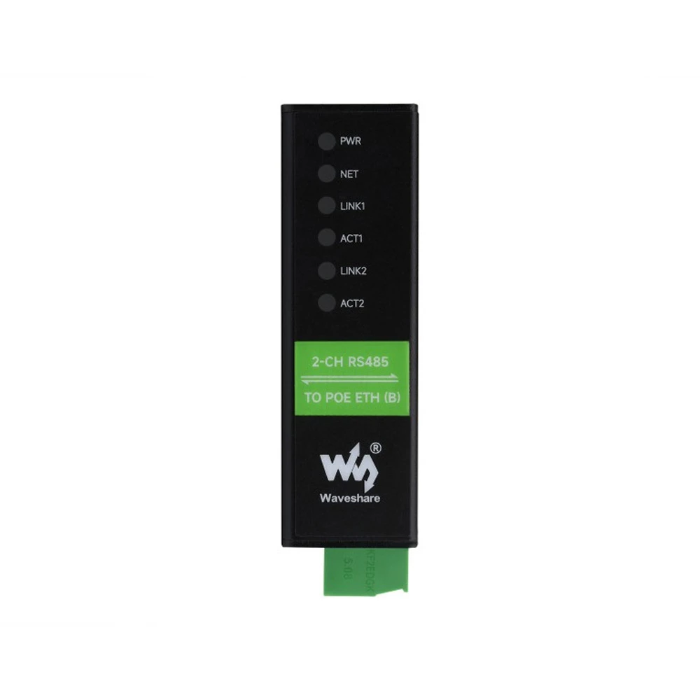 Waveshare 24963 2-Channel RS485 to PoE Ethernet Serial Server - Image 4