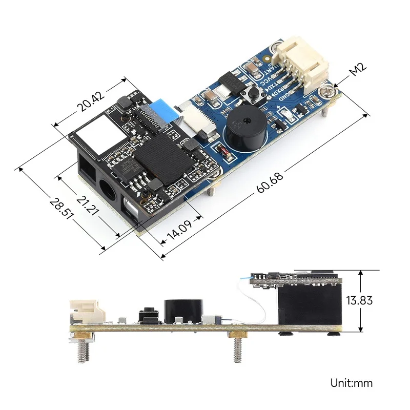 Waveshare 2D Codes Scanner Module w/ 4mil High-Density Barcode Scanning - Image 10
