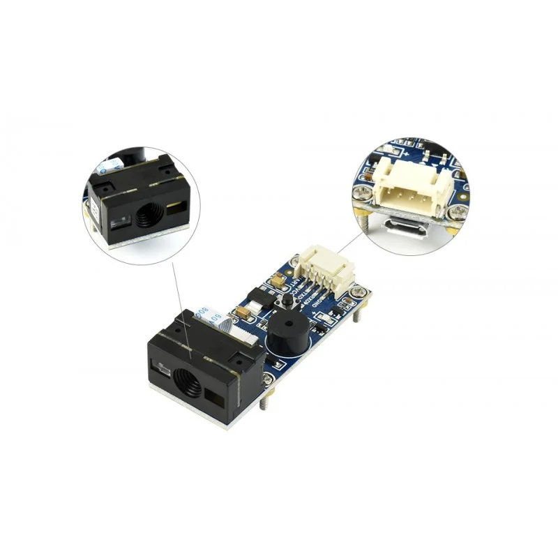 Waveshare 2D Codes Scanner Module w/ 4mil High-Density Barcode Scanning - Image 8