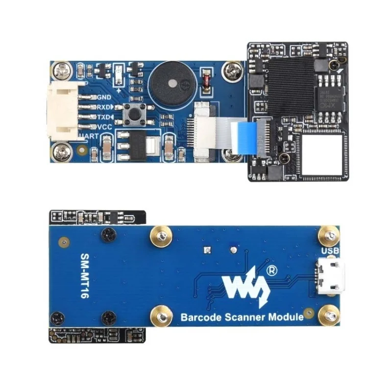 Waveshare 2D Codes Scanner Module w/ 4mil High-Density Barcode Scanning - Image 9