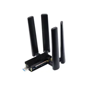Waveshare 5G DONGLE Module w/ Quad Antennas, USB3.1 & M.2 Key B Interface