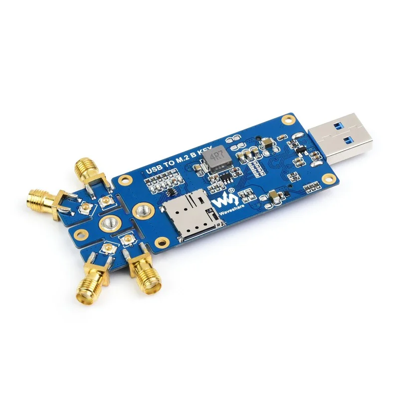 Waveshare 5G DONGLE Module w/ Quad Antennas, USB3.1 & M.2 Key B Interface - Image 4